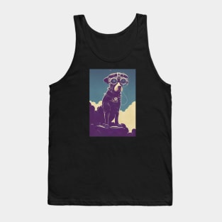 Vintage labrador portrait Tank Top